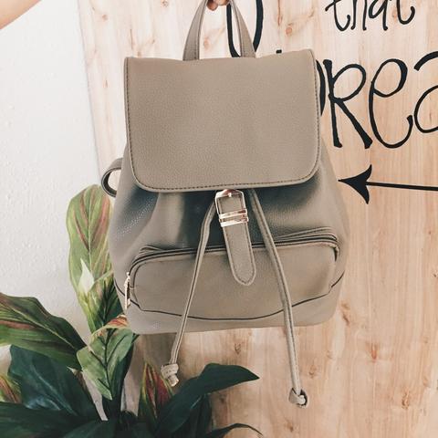 Audrina Mini Back Pack (taupe)