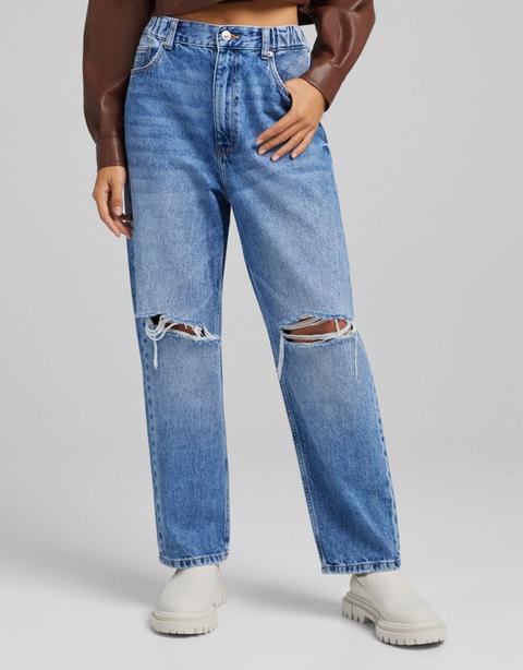 Jeans Straight Cropped