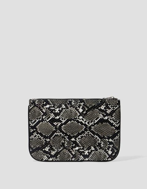 Pochette Tipo Serpente Nero