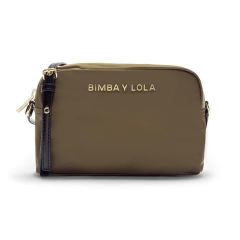 Bolso Bandolera Rectangular Caqui