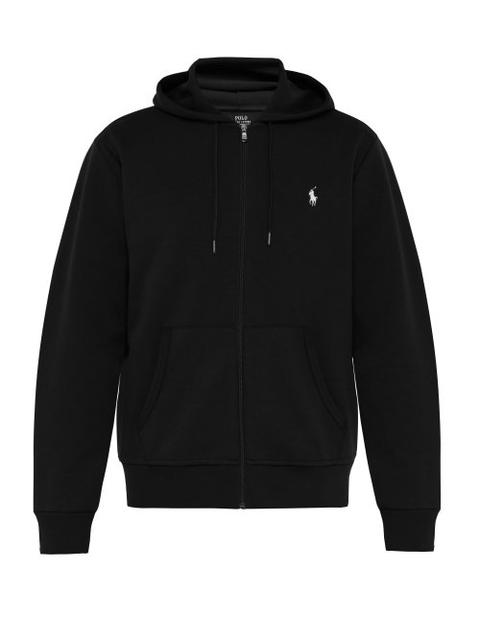 Polo Ralph Lauren - Sweat-shirt Zippé À Capuche Et Logo Brodé