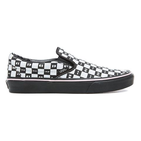Vans Vans X Lazy Oaf Checkerboard Classic Slip-on Shoes  (checkerboard-eyeballs) Men Black from Vans on 21 Buttons