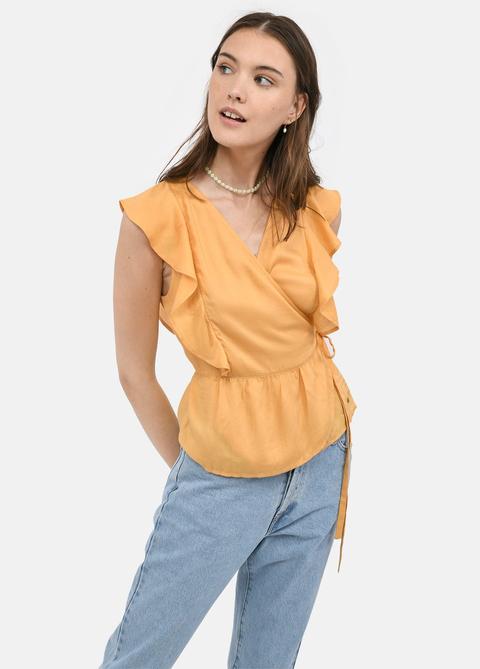 Top Volante Bordado