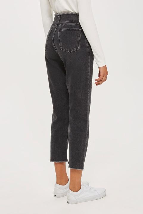 High Waist Fray Jeans By Boutique