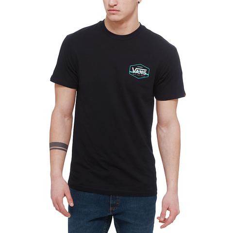 Vans Camiseta Sidestripe (negro) Hombre Negro