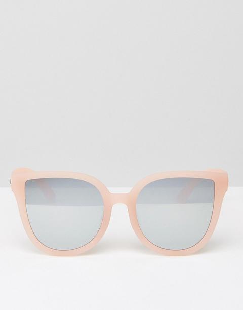 Quay Australia - Paradiso - Occhiali Da Sole A Occhi Di Gatto Rosa Con  Lenti Piatte A Specchio - Rosa from ASOS on 21 Buttons