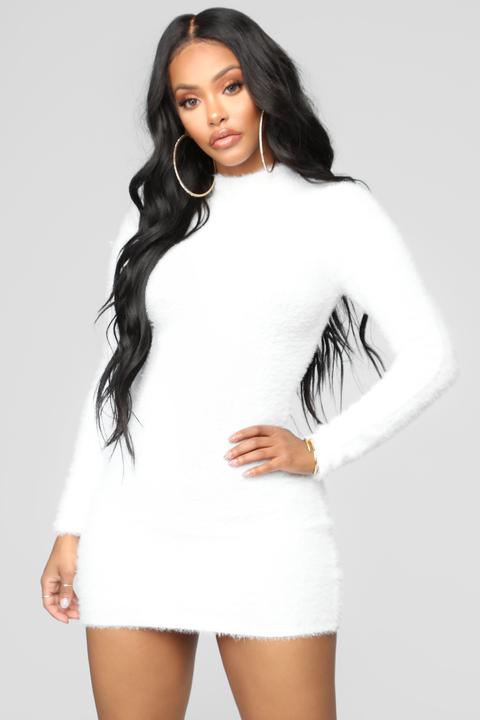 Beverly Hills Babe Dress - White