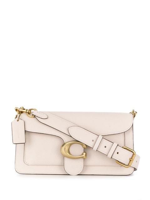 Coach - Logo Plaque Shoulder Bag