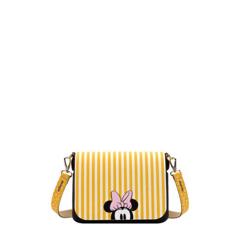 O Pocket Con Pattina Disney A Righe Con Minnie