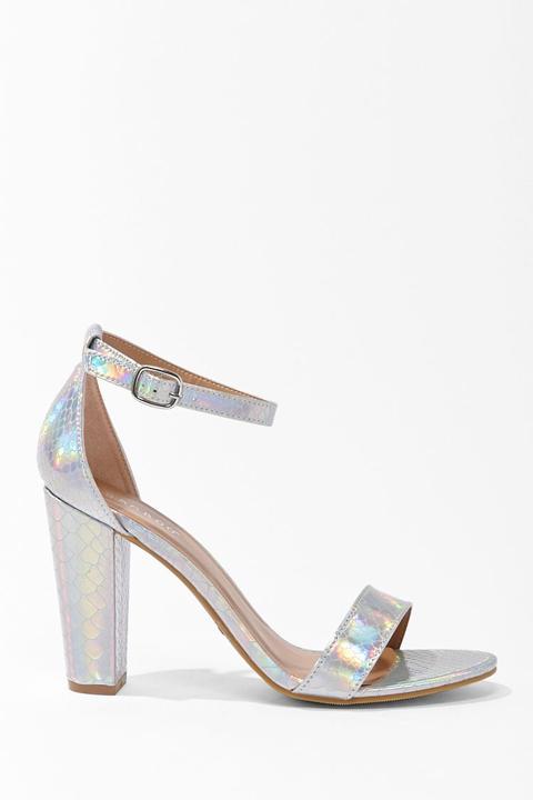 Holographic sandals clearance forever 21