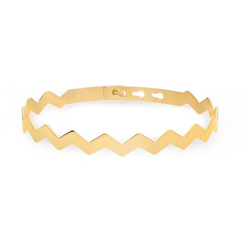 Simplicity Bangle Kacy 18k Gold Plaqué