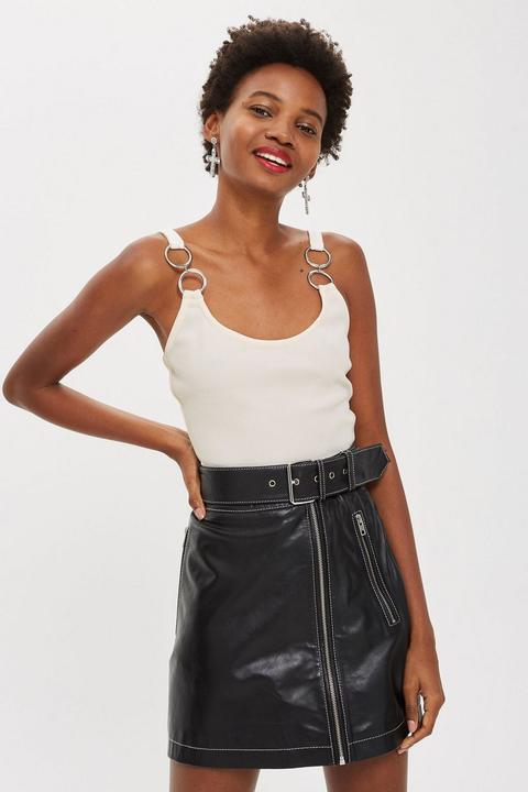 Hardware Strap Crop Top