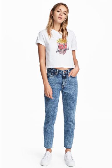 h&m slim mom jeans