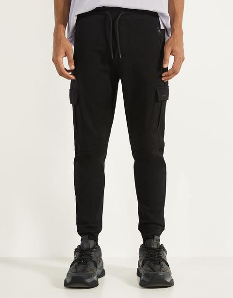 Pantalón Jogger Cargo De Felpa