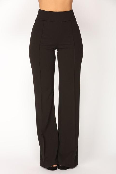 Clarissa High Rise Pants - Black