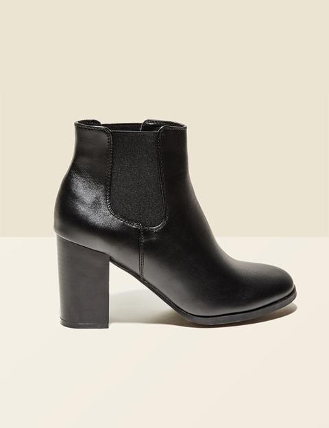 Black Heeled Ankle Boots