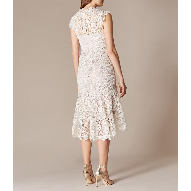 karen millen floral lace dress