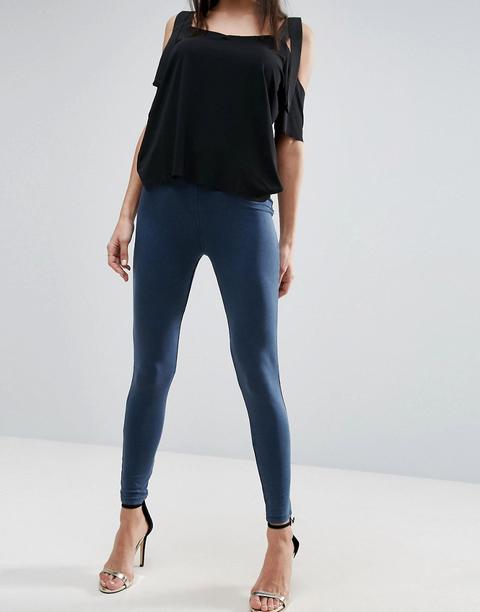 Jeggings Con Acabado Lavado De Asos