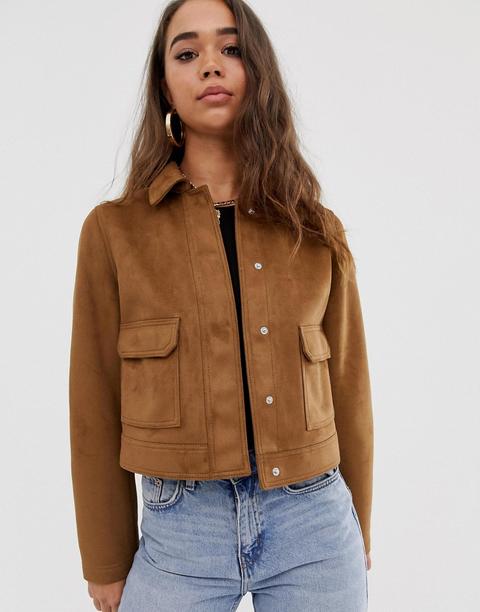 Chaqueta Americana Estilo Western De Antelina De Asos Design
