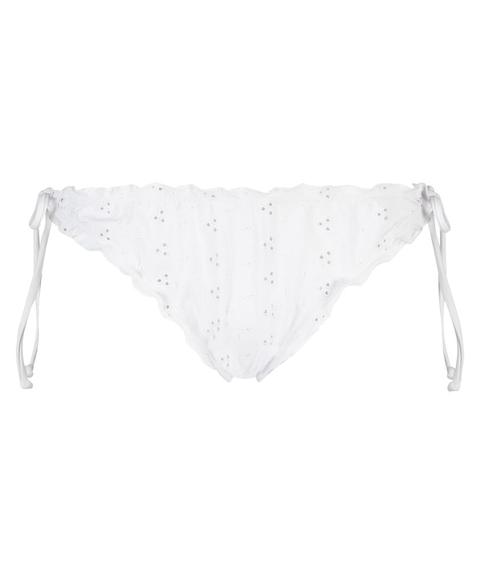 Hunkemöller Braguita De Bikini Tiras White Iris Blanco