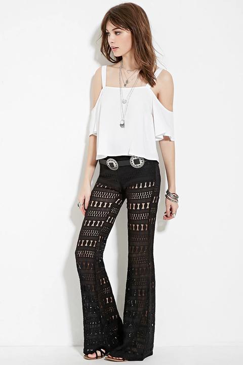 Crochet Flared Pants