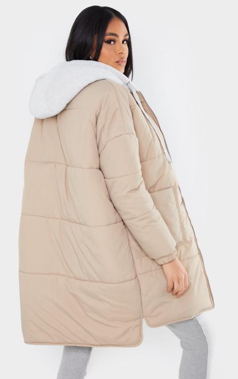 midi padded coat