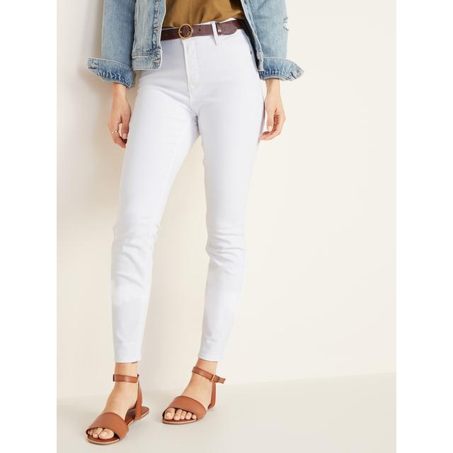 white rockstar jeans