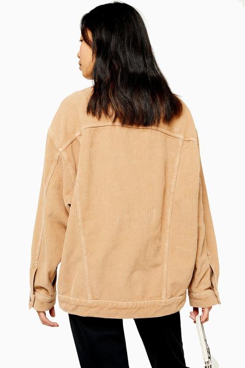 topshop oversized corduroy jacket