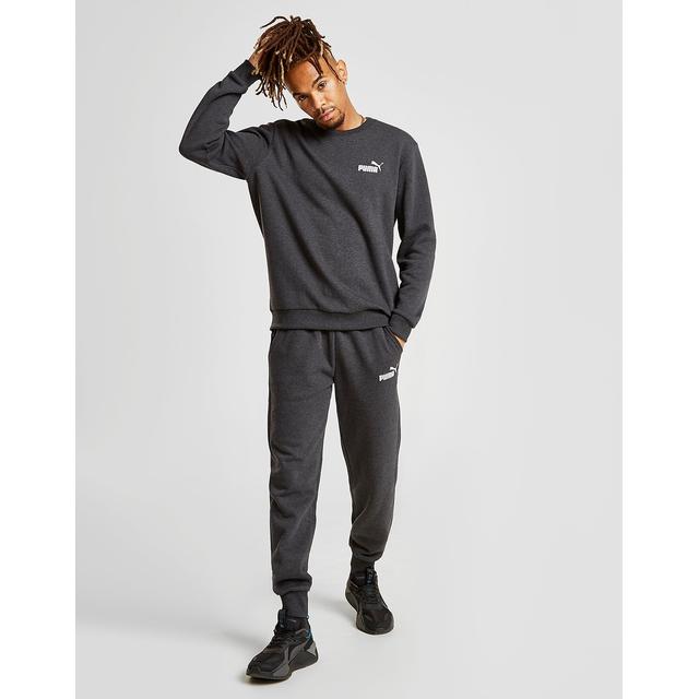 mens puma joggers grey