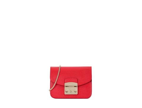 Furla Metropolis Mini Borsa A Bandoliera Ruby