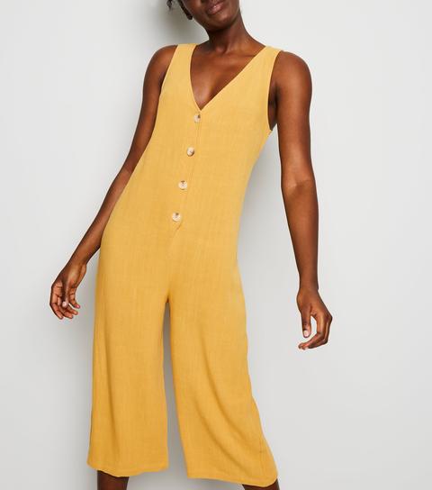 new look yellow jumpsuit