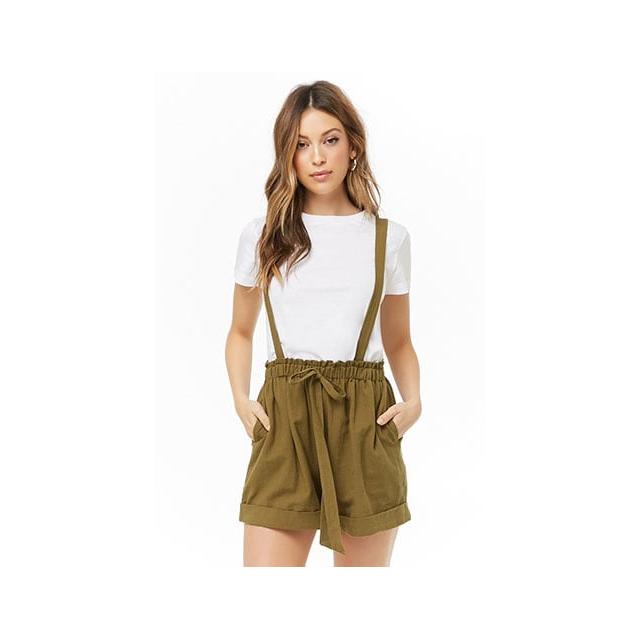 suspender shorts forever 21