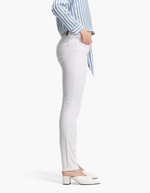 Pantaloni Elasticizzati Push Up Bianco