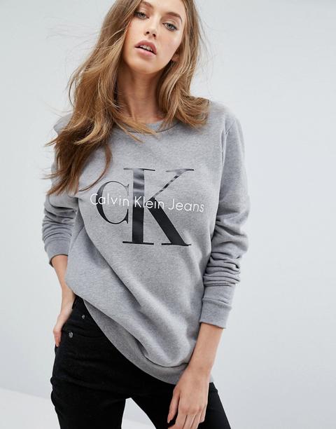 Sudadera Con Logo De Calvin Klein Jeans