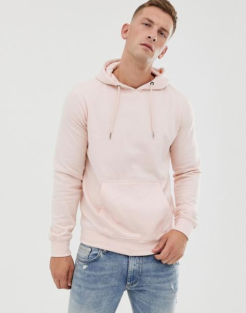 Sudadera Con Capucha Básica En Rosa De Soul Star