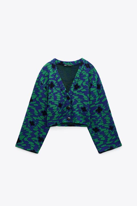 Cárdigan Jacquard