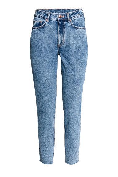 H & M - Slim Mom Jeans - Blu