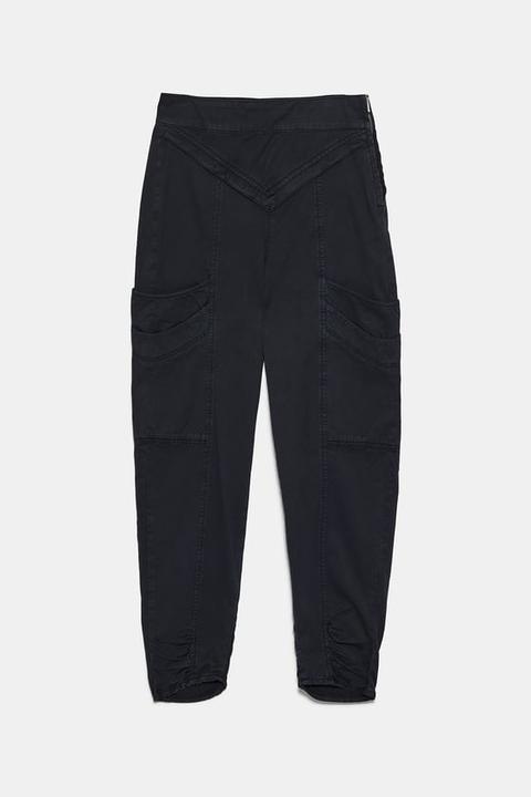 Trousers Zw Premium Reem Ash Black