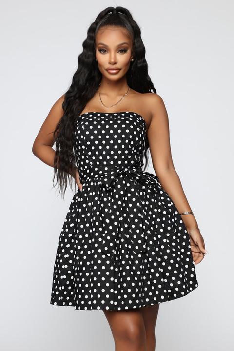 fashion nova polka dot dress