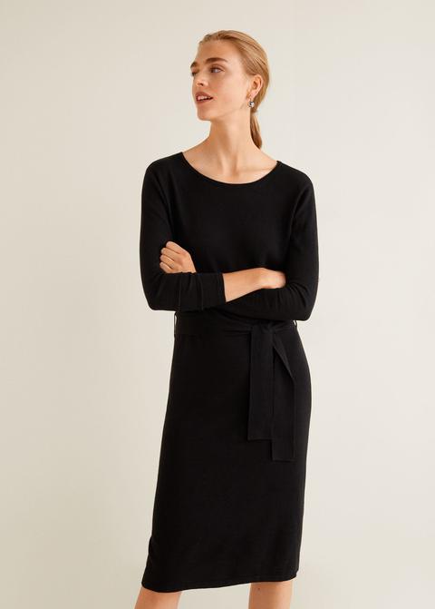 Vestido Punto Lazo