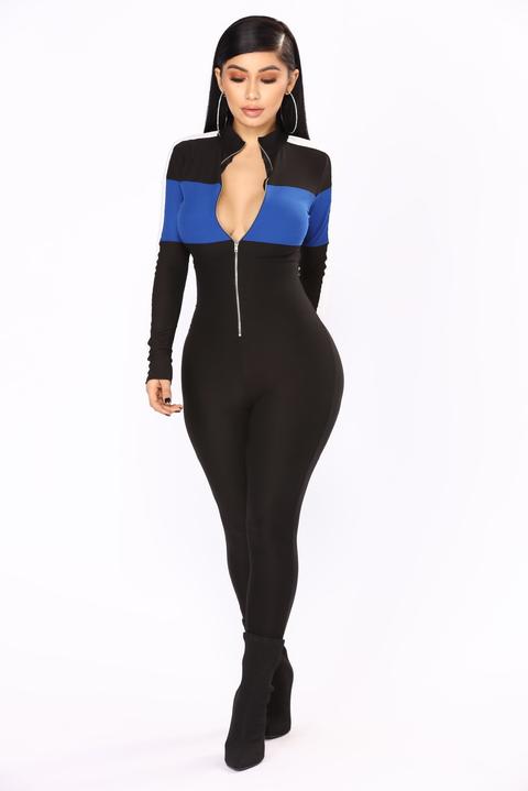 black lounge jumpsuit