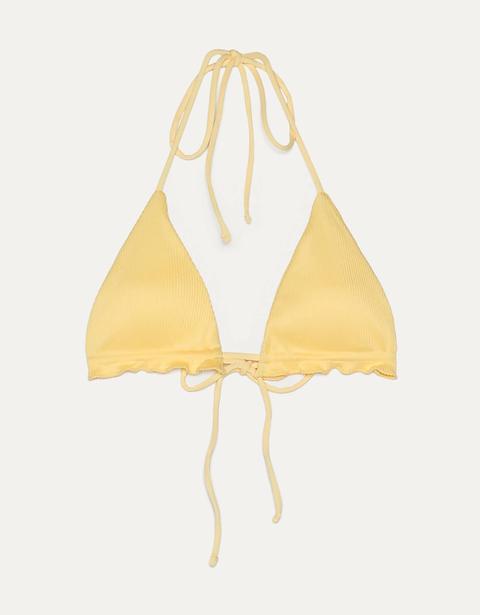 Top Bikini Con Textura