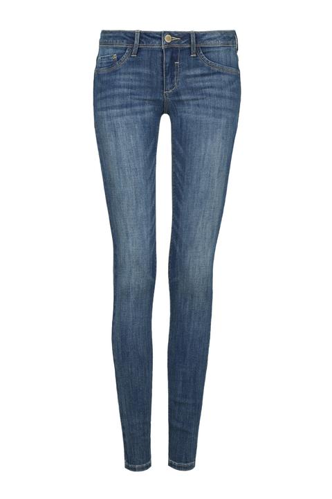 Jeans Skinny Vita Bassa Blu Medio