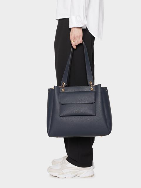 Shopper Con Bolsillo Exterior Extraíble