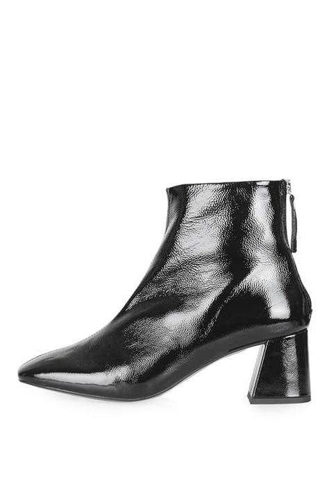 Maggie Patent Ankle Boots - Ankle Boots - Shoes