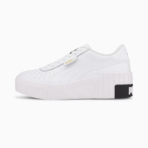 Zapatillas Para Mujer Cali Wedge, Blanco/negro, Talla 35.5 | Puma Mujeres