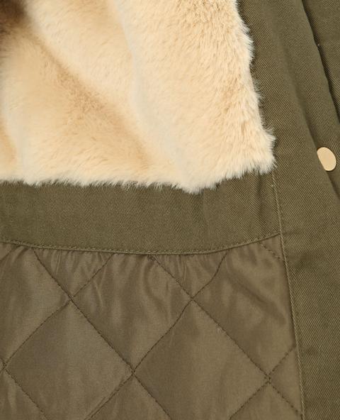 Parka Lungo Con Cappuccio