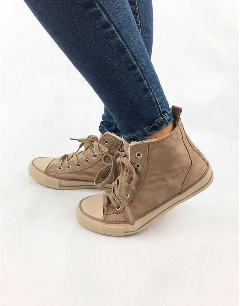 Bamba Mujer Caña Alta Camel Uissos