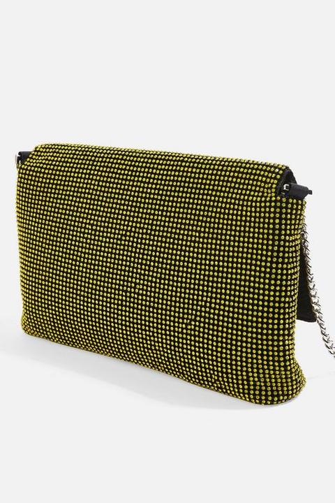 diana diamante clutch bag