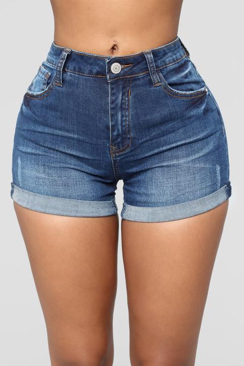 jean shorts fashion nova